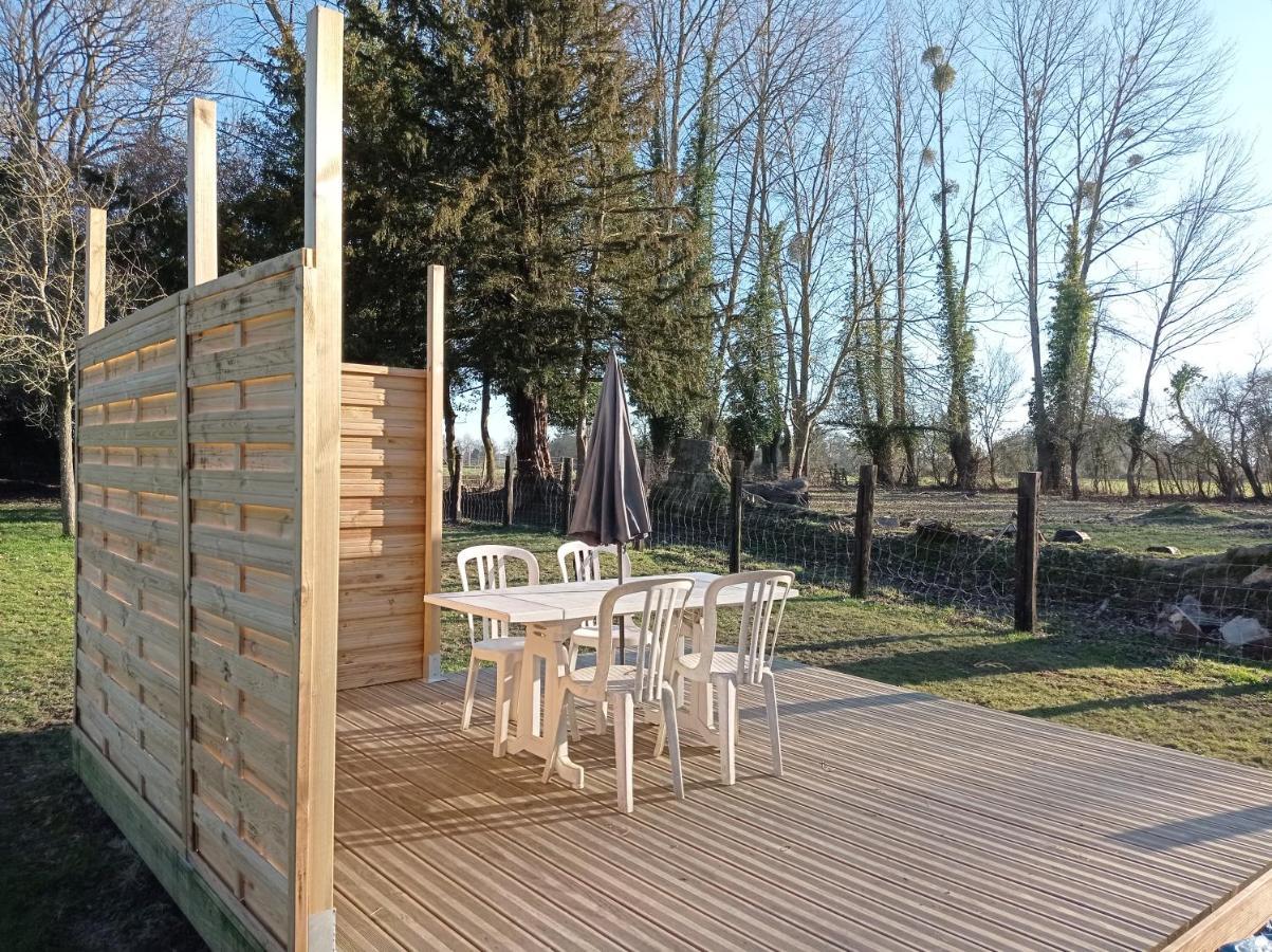 Villa Paisible Cahute La Poterie-Mathieu Exterior foto
